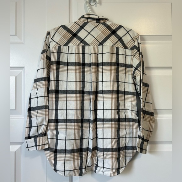 LOFT Button down plaid shirt - Picture 2 of 4